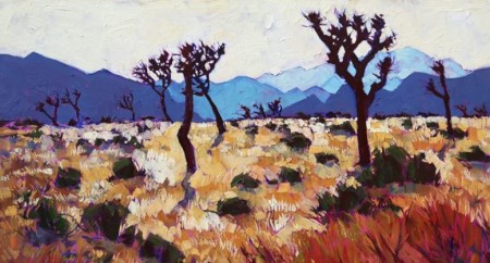 450x242 Light Amp Color Oil Painting In Joshua Tree National Park Spring 2016 - Joshua Tree Painting