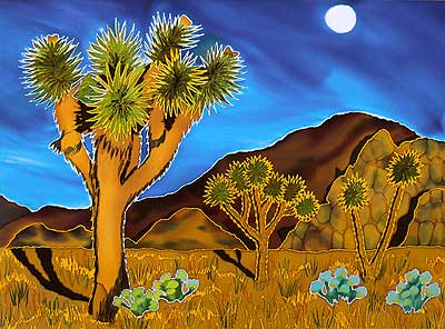 400x296 Linda Gass Detail Of Joshua Tree - Joshua Tree Painting