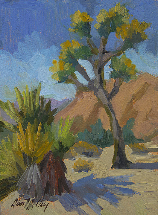 528x719 Plein Air Workshops At Joshua Tree A Colorful Dialogue - Joshua Tree Painting