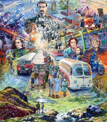 373x425 Spirit Journey Painting - Journey Painting