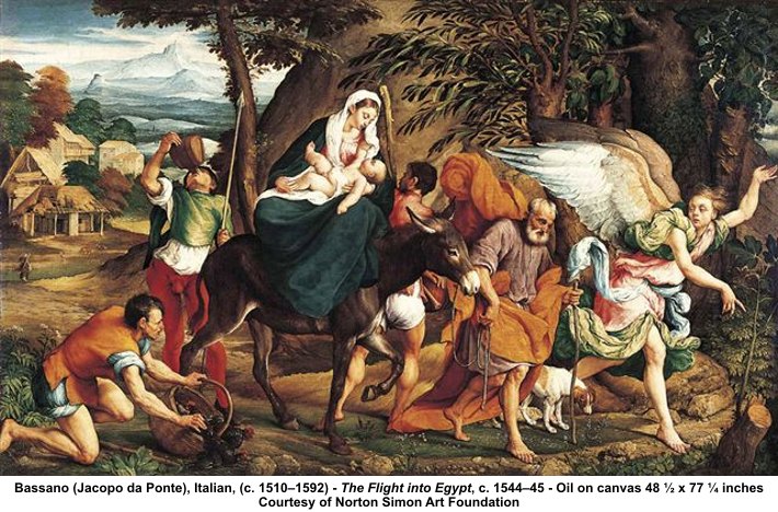 710x468 Reciprocal Loan Collaboration Between The Frick And Norton Simon - Journey To Bethlehem Painting
