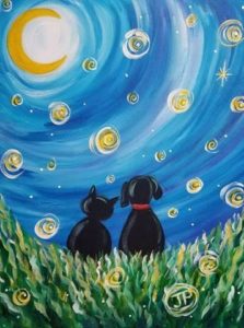 223x300 Hslc Fundraiser Wjoyful Painting Humane Society Of Logan County - Joyful Painting