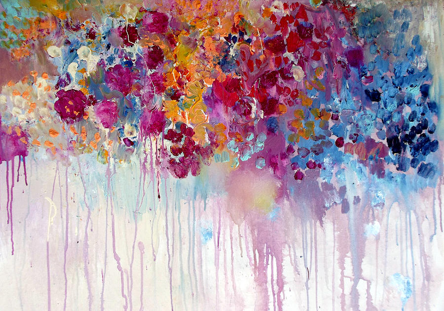 900x631 Joyful Heart Painting By Wendy Mcwilliams - Joyful Painting