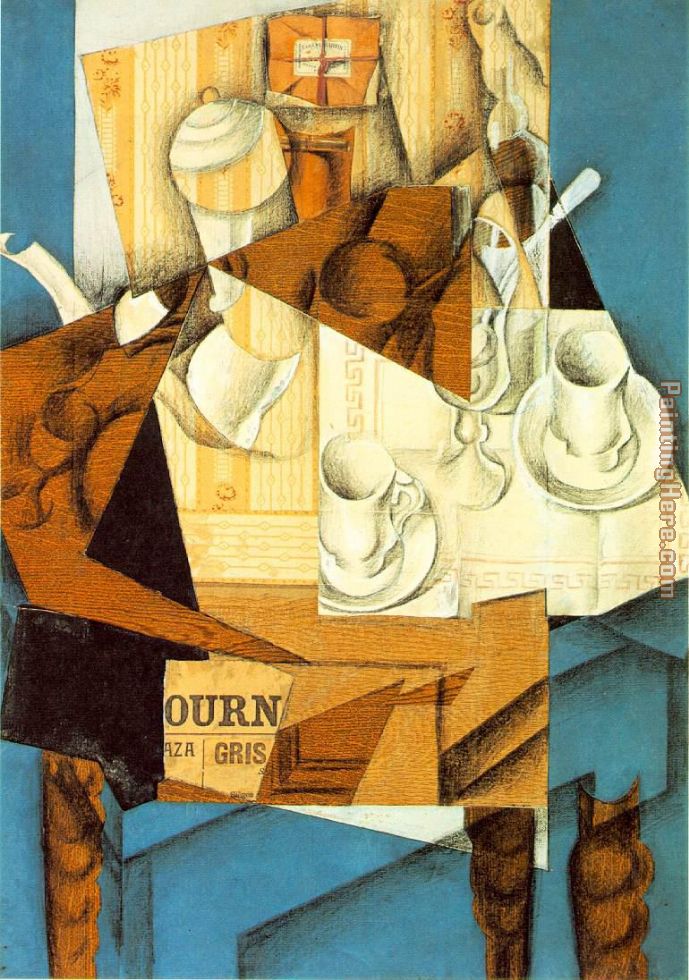 689x980 Juan Gris Breakfast Painting Anysize 50% Off - Juan Painting
