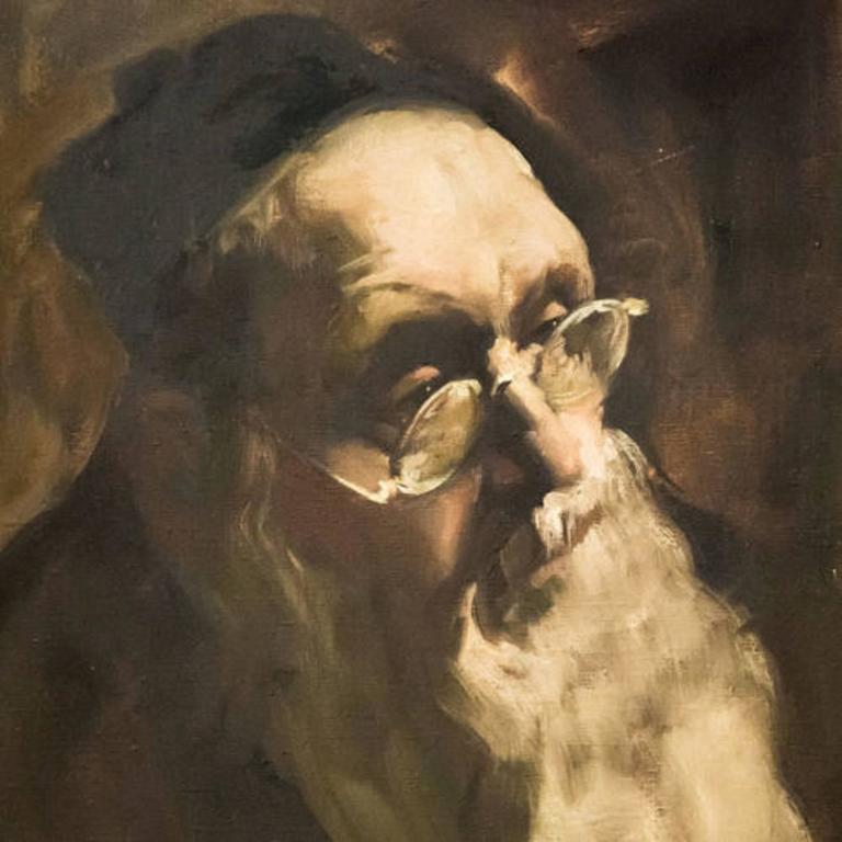 768x768 Adolf Adler - Judaica Painting