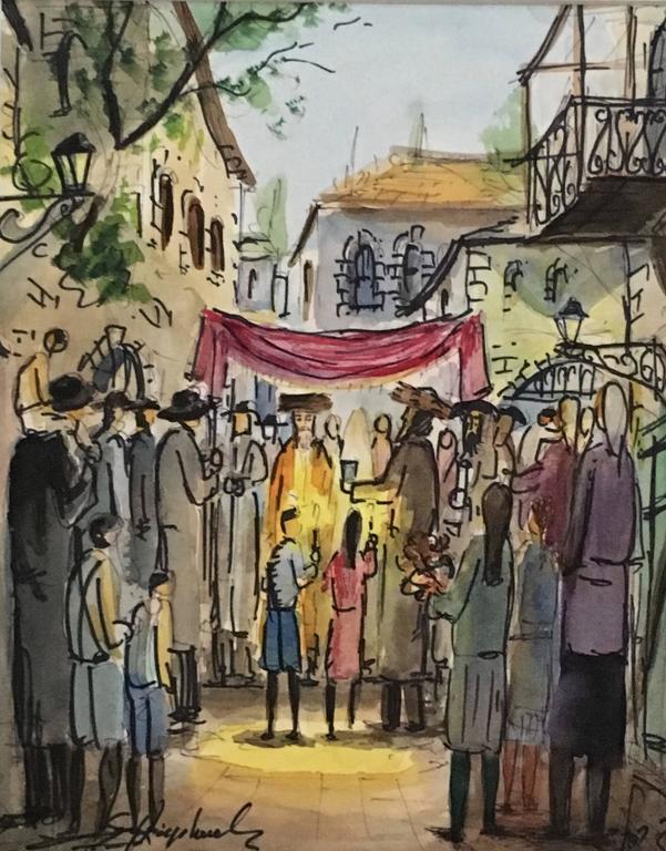 601x768 Zvi Raphaeli - Judaica Painting