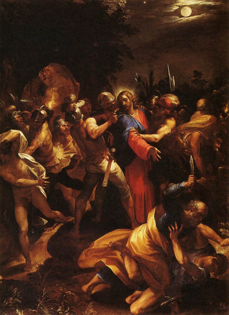 800x1099 Filecavalier D'Arpino - Judas Betrays Jesus Painting