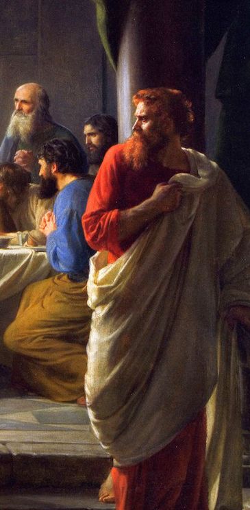 365x744 Judas Iscariot Was Frequently Portrayed In Medieval Paintings - Judas Iscariot Painting