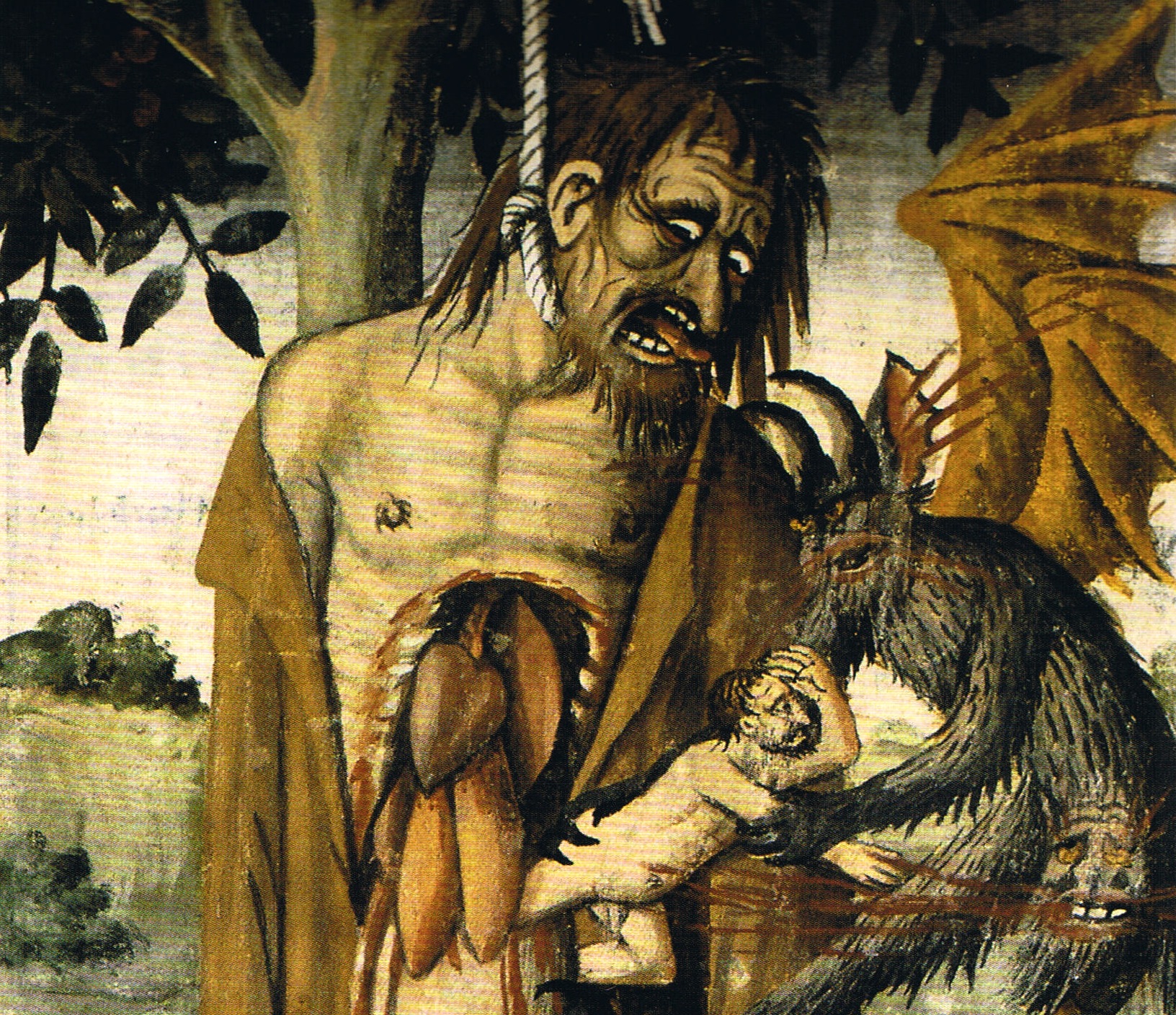 1632x1408 Picturing The Passion - Judas Painting