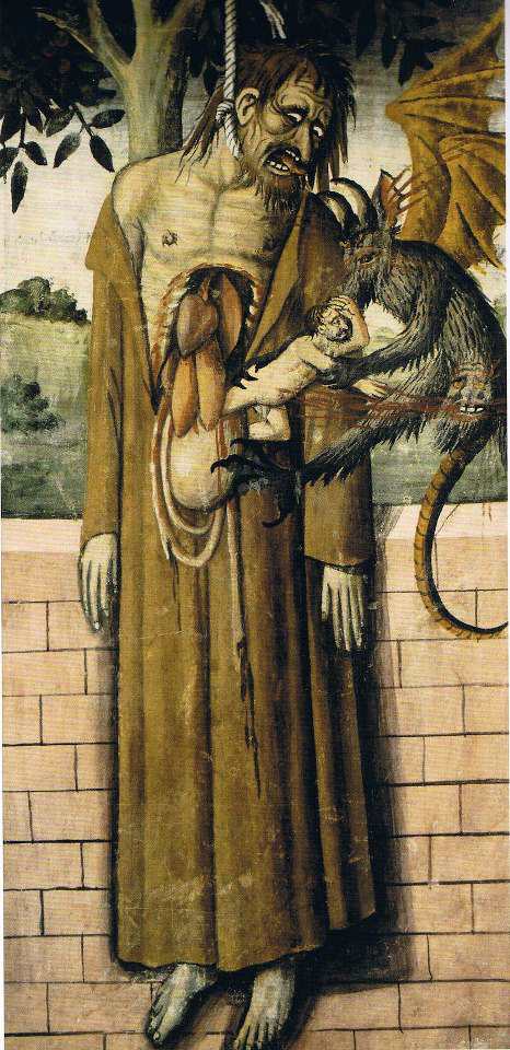 466x960 The Suicide Of Judas Let Me See You Writhe - Judas Painting