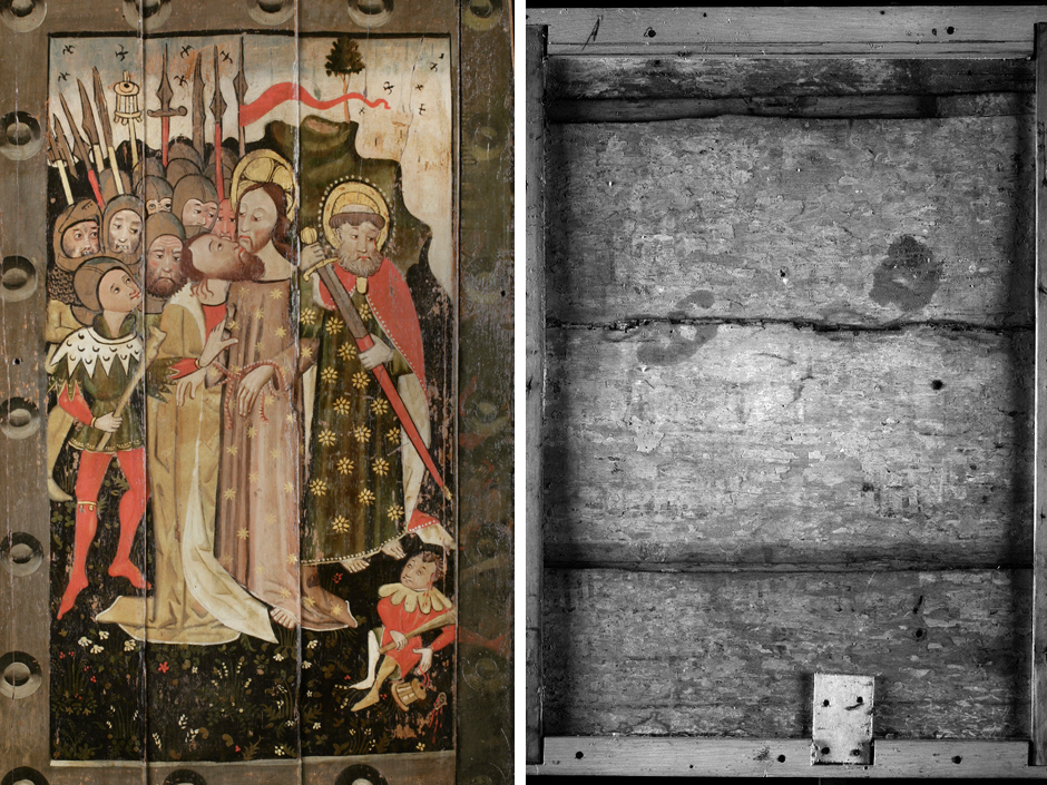 940x705 The Mysterious Kiss Of Judas Rare Medieval Painting Survived - Judas Painting