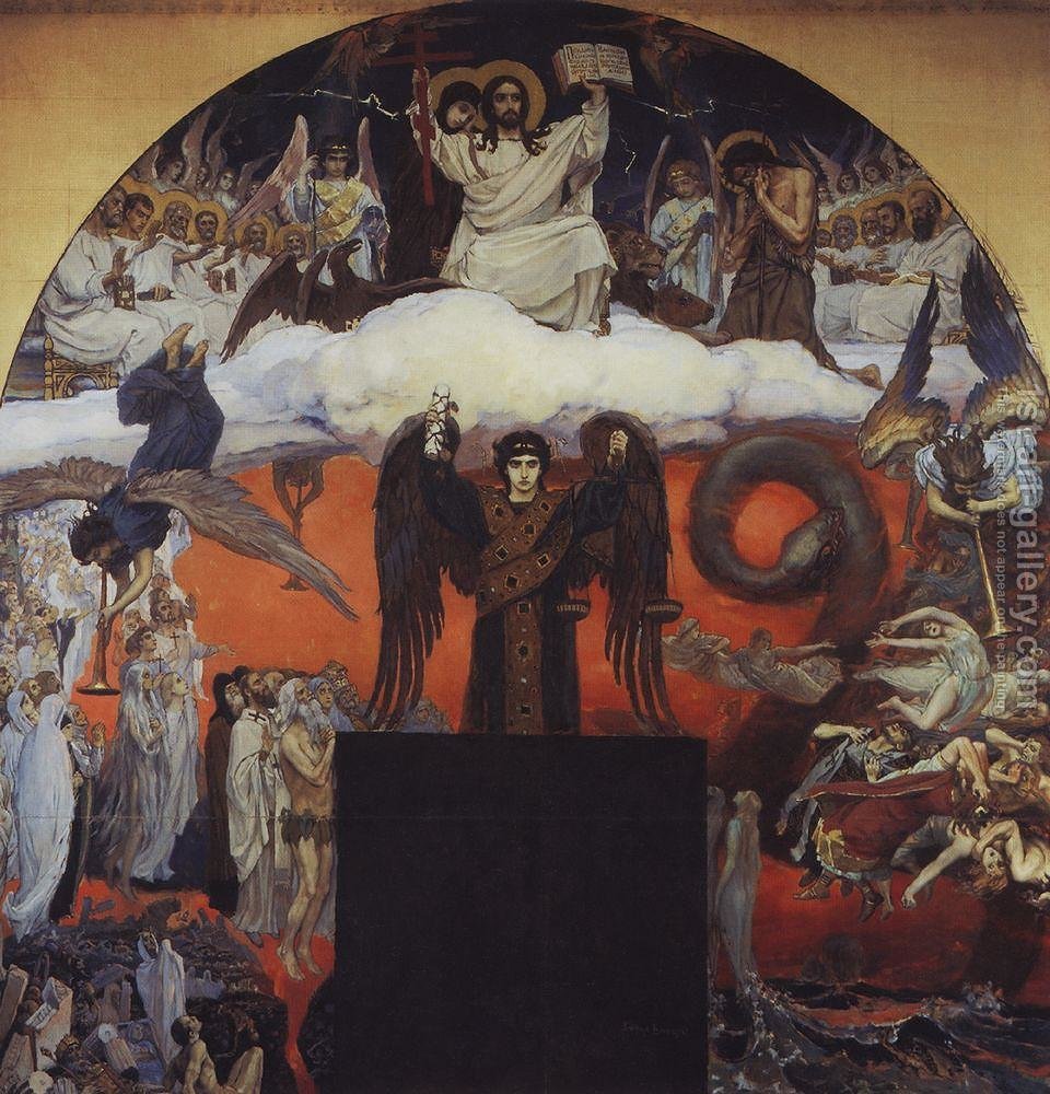 960x1000 Judgement Day Viktor Vasnetsov Reproduction 1st Art Gallery - Judgement Day Painting