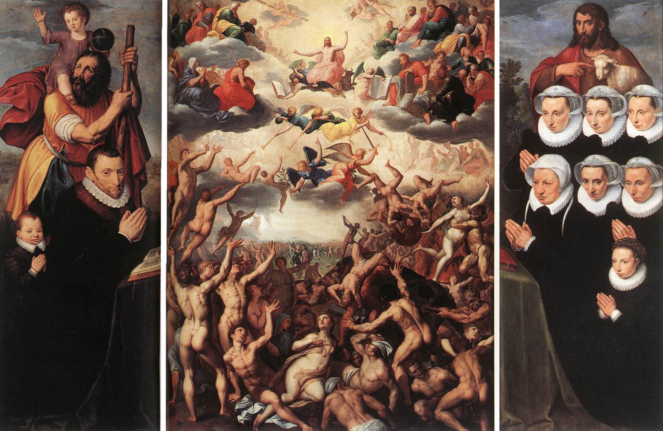1338x870 Last Judgment - Judgement Day Painting