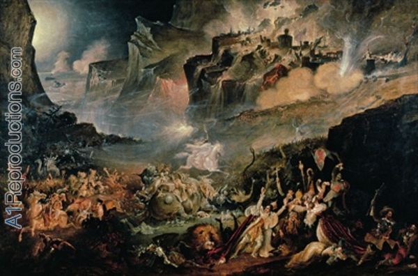 600x396 The Day Judgement Oil Painting Reproductions, The Day - Judgement Day Painting