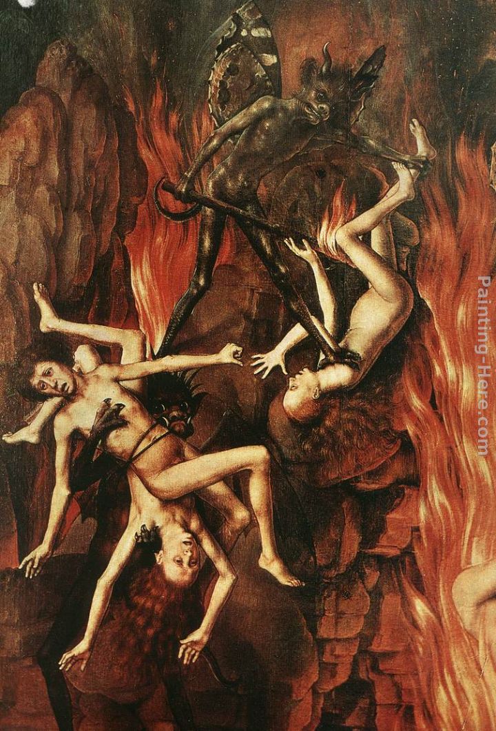 720x1061 Hans Memling Last Judgment Triptych [Detail 12] Painting Anysize - Judgment Day Painting
