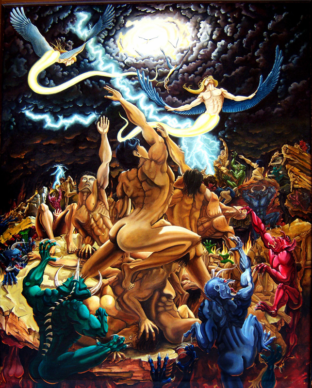 643x800 Judgment Day - Judgment Day Painting