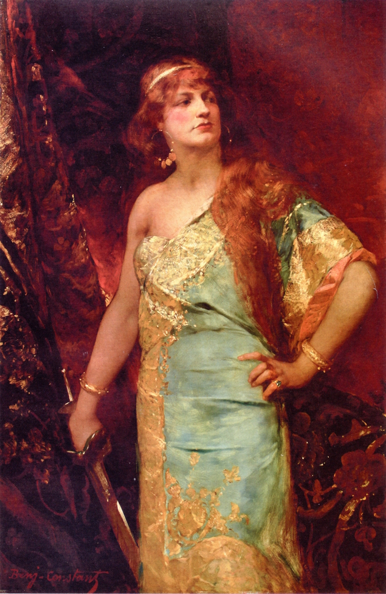 781x1200 Judith Painting Benjamin Constant Oil Paintings - Judith Painting