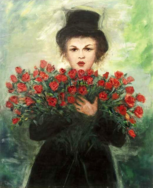 519x638 Judy Garland - Judy Garland Painting