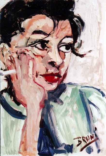 438x645 Bruni Gallery - Judy Garland Painting