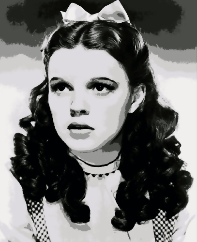 407x500 Judy Garland Wizard Of Oz Paint By Number Kit - Judy Garland Painting