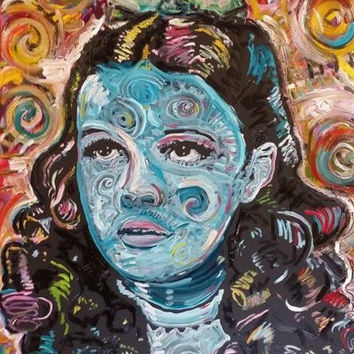 354x354 Dorothy Movie Art Original Oil Painting From Mattpecson On Etsy - Judy Garland Painting