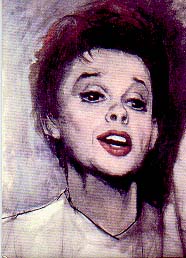 186x258 Judy At The Palace - Judy Garland Painting