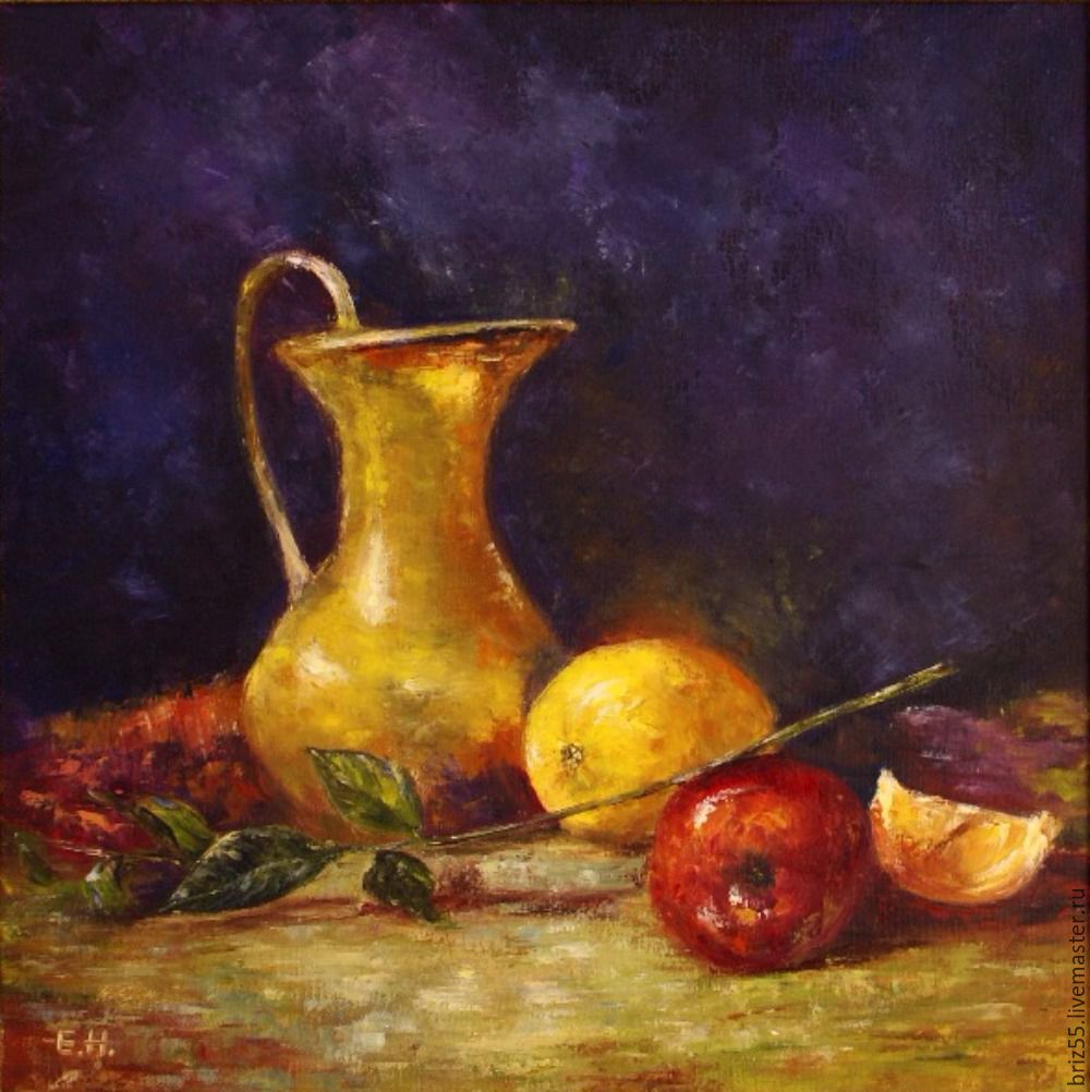 1000x1002 Oil Painting Copper Jug Shop Online On Livemaster With Shipping - Jug Painting