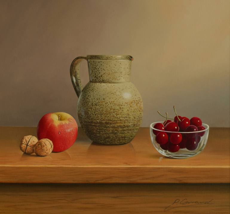 770x714 Saatchi Art Dinan Jug Contemporary Realism Still Life Oil - Jug Painting