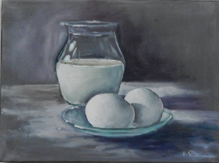 Jug Painting at PaintingValley.com | Explore collection of Jug Painting