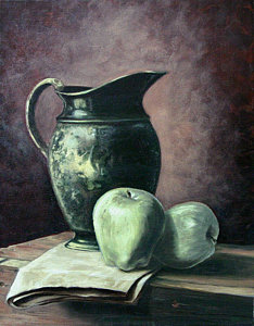 234x300 Water Pitcher Paintings Fine Art America - Jug Painting