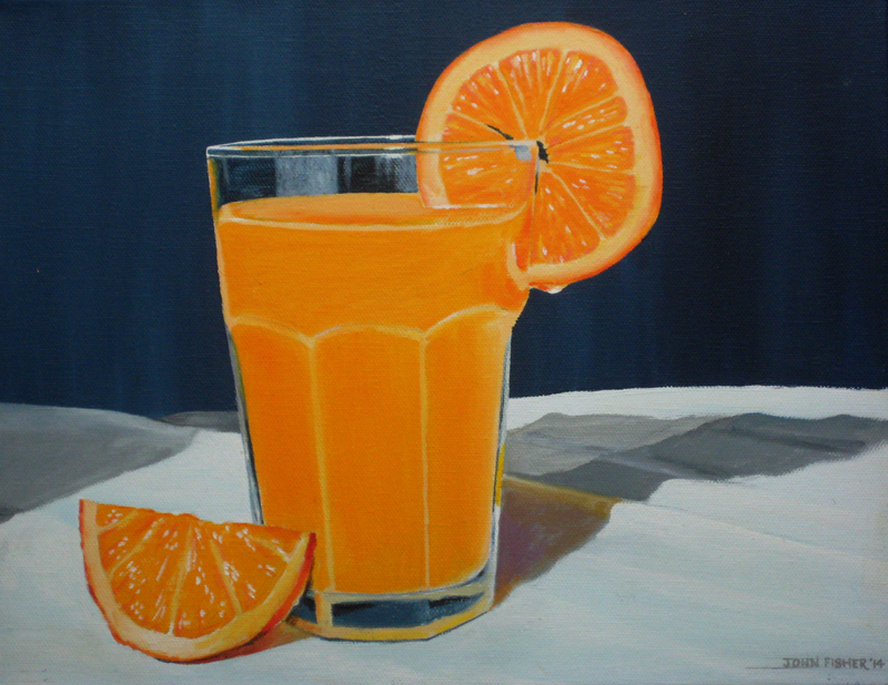 800x618 Orange Juice Edited 1 Watercolours For Fun - Juice Painting