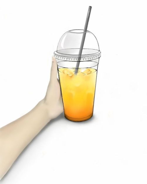 500x625 All You Need In Summer - Juice Painting