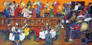 380x189 Juke Joint Giclee Compulsive Gifts - Juke Joint Painting