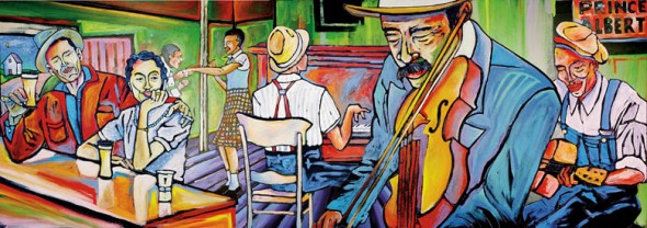 590x208 Bob Gray The Colorful South - Juke Joint Painting