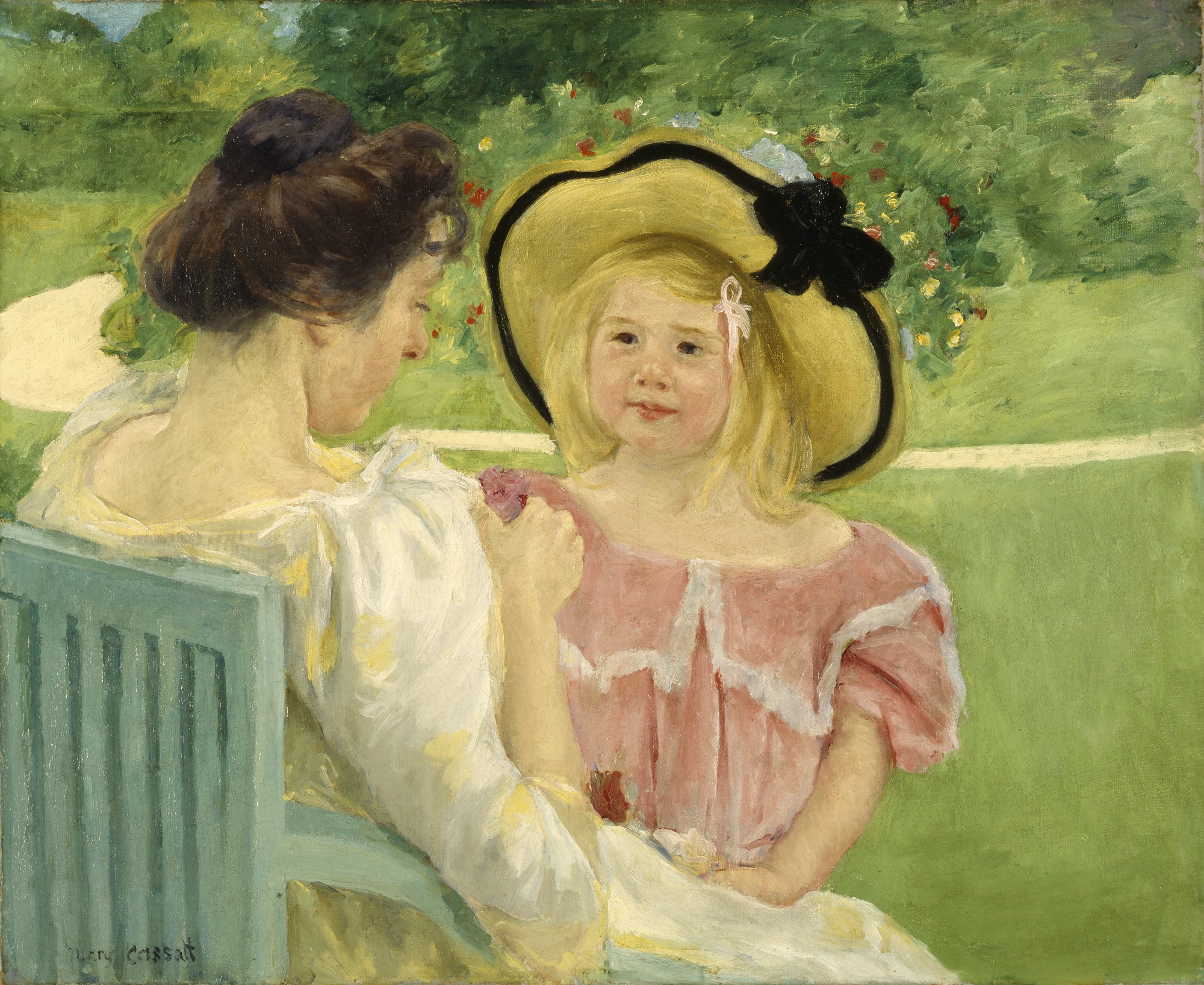 2000x1636 In The Garden Detroit Institute Of Arts Museum - Julie Daubigny Painting