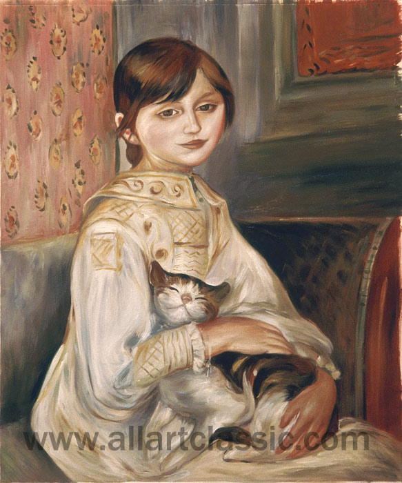 583x700 Oil Painting Reproduction Samples - Julie Daubigny Painting