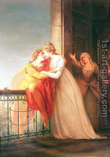 420x600 Romeo And Juliet John Francis Rigaud Reproduction 1st Art Gallery - Juliet Painting