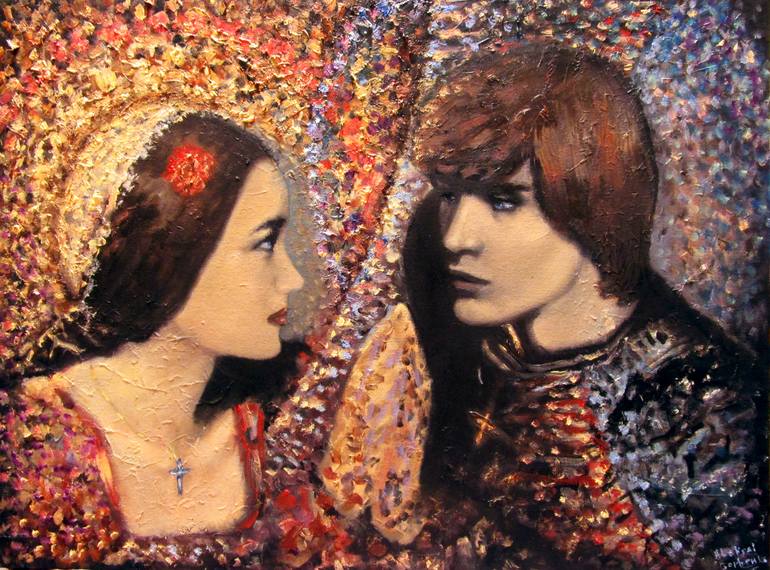 770x570 Saatchi Art A Time For Us. Romeo And Juliet Painting By Aleksei - Juliet Painting
