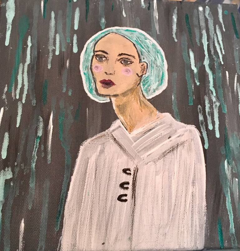 770x806 Saatchi Art Juliet Painting By Jessica Hudak - Juliet Painting