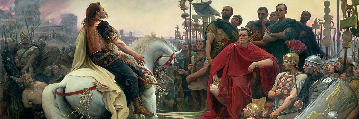 1200x400 Julius Caesar, Gaius Julius Caesar, Ides Of March, Mark Anthony - Julius Caesar And Cleopatra Painting