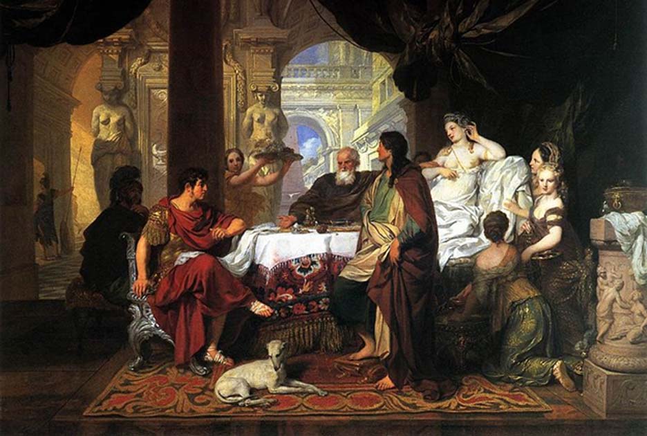 936x630 Political Intrigue The Fake News That Sealed The Fate Of Antony - Julius Caesar And Cleopatra Painting