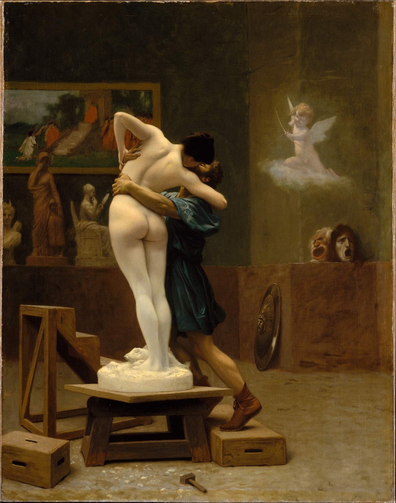 1280x1625 Art Of The Day Jean Cleopatra Before Caesar - Julius Caesar And Cleopatra Painting