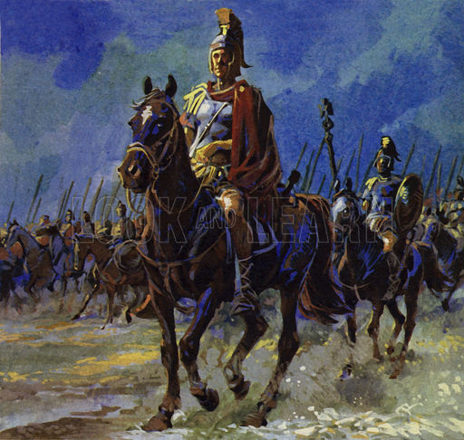 512x486 Julius Caesar Force Marched His Troops To Gaul To Put Down - Julius Caesar And Vercingetorix Painting