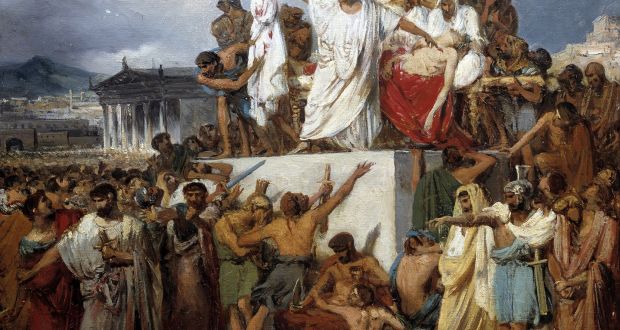 620x330 Jury Is Still Out On Julius Caesar's Killing - Julius Caesar Brutus Painting