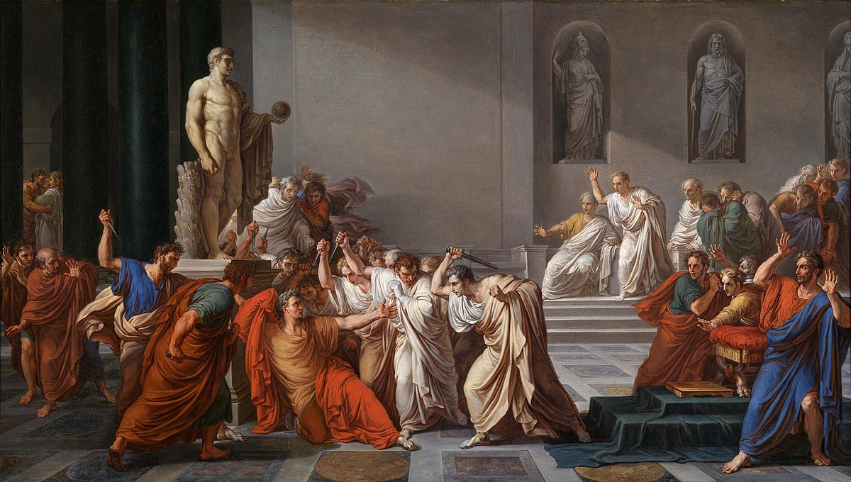 1200x680 Assassination Of Julius Caesar - Julius Caesar Brutus Painting