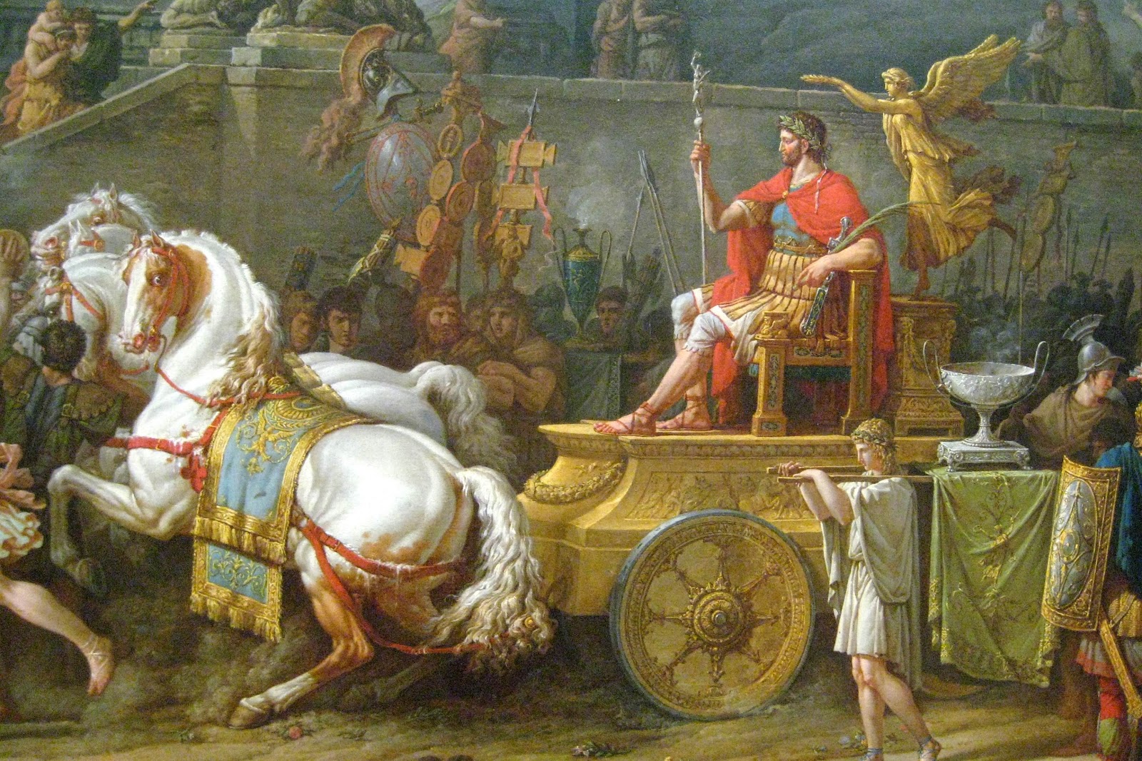 Julius Caesar War Painting At PaintingValley Explore Collection 