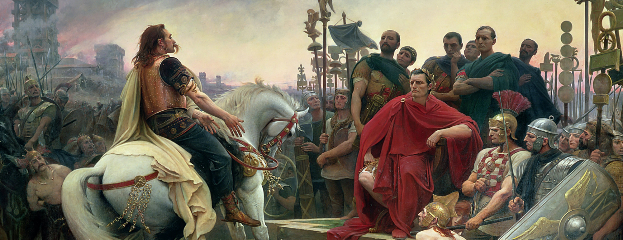Julius Caesar War Painting At PaintingValley Explore Collection 