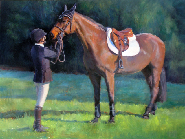 639x480 Menlo Charity Horse Show Jumps Into Its 43rd Year Elite - Jumping Horse Painting