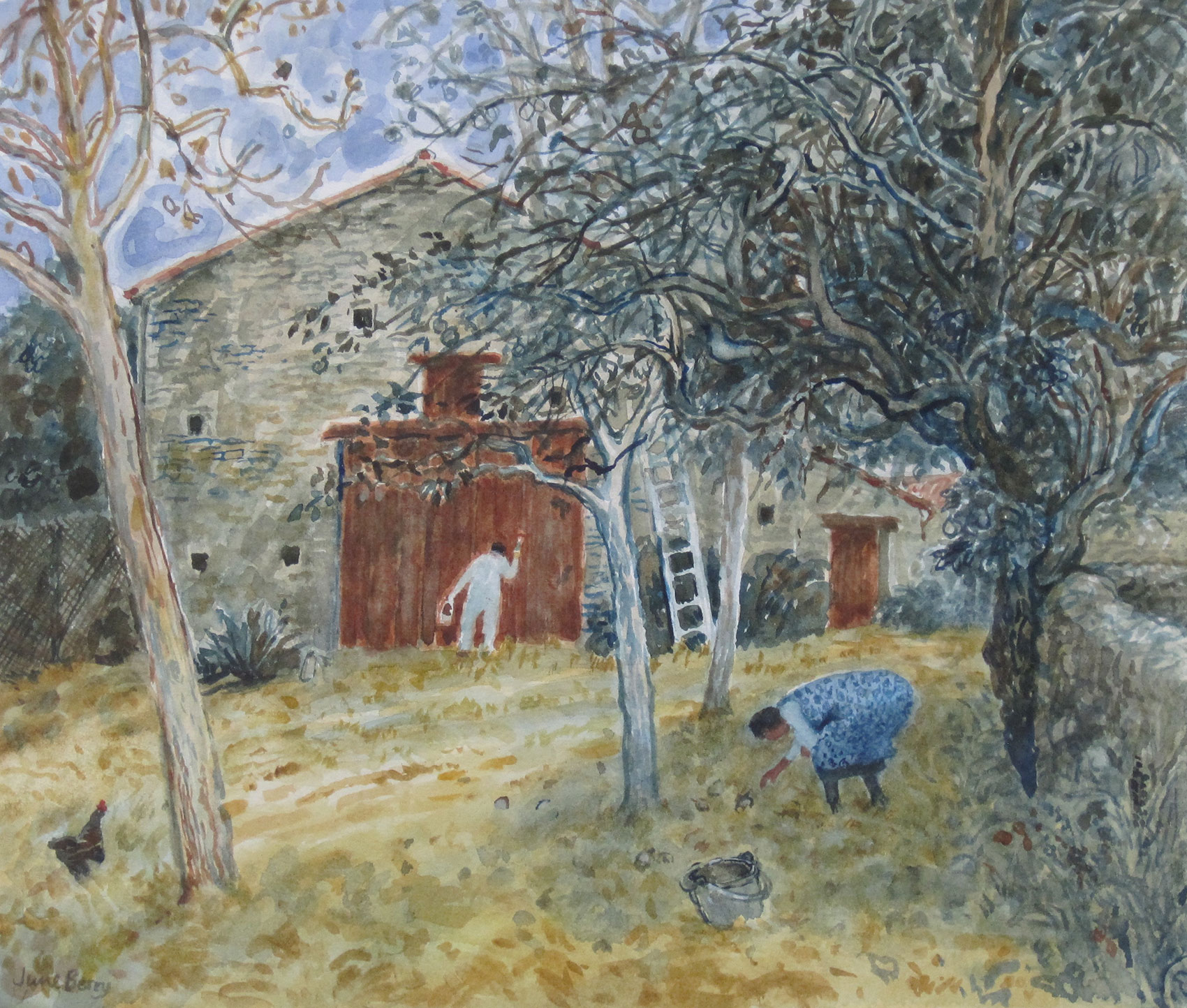 1700x1444 June Berry Neac Hon Re Rwa Rws New English Art Club - June Painting