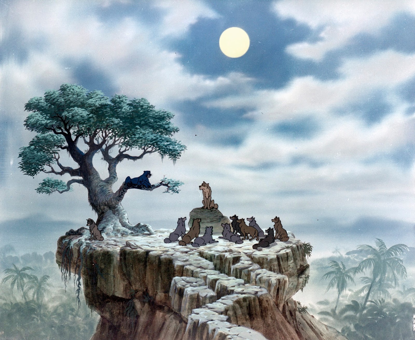 1600x1313 Deja View Jungle Book Pre Production - Jungle Book Painting